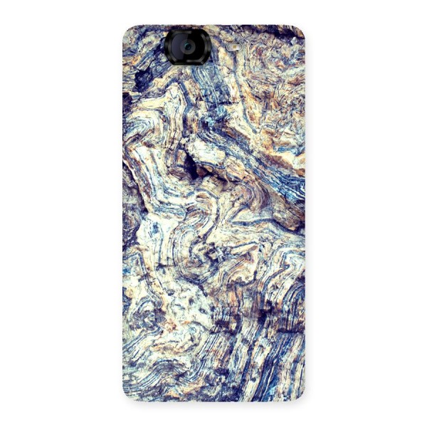 Marble Pattern Back Case for Canvas Knight A350