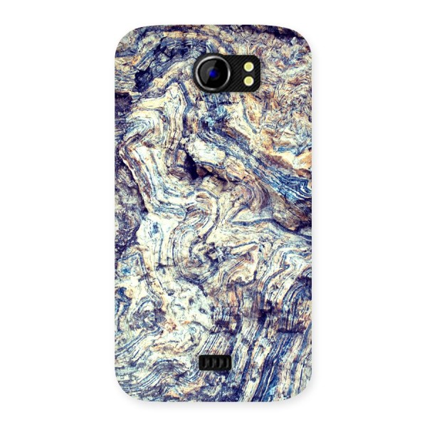 Marble Pattern Back Case for Micromax Canvas 2 A110
