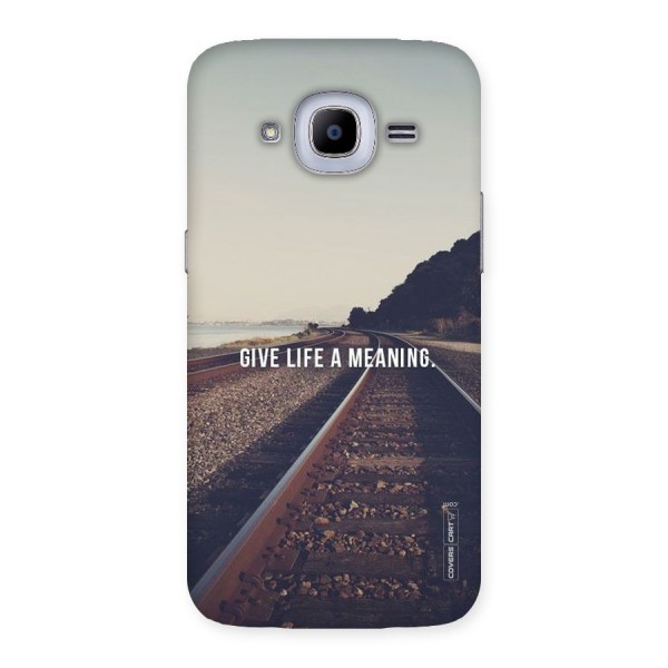 Meaning To Life Back Case for Samsung Galaxy J2 Pro
