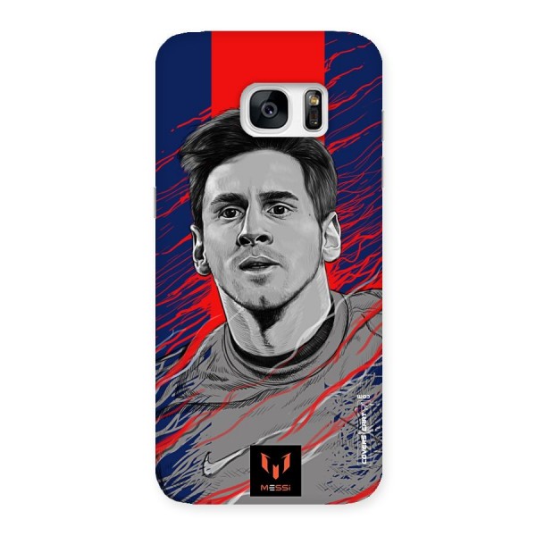 Messi For FCB Back Case for Galaxy S7 Edge