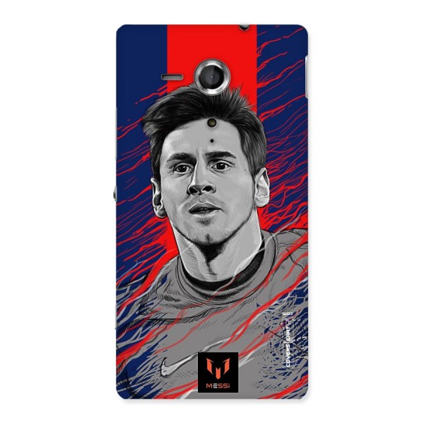 Messi For FCB Back Case for Sony Xperia SP