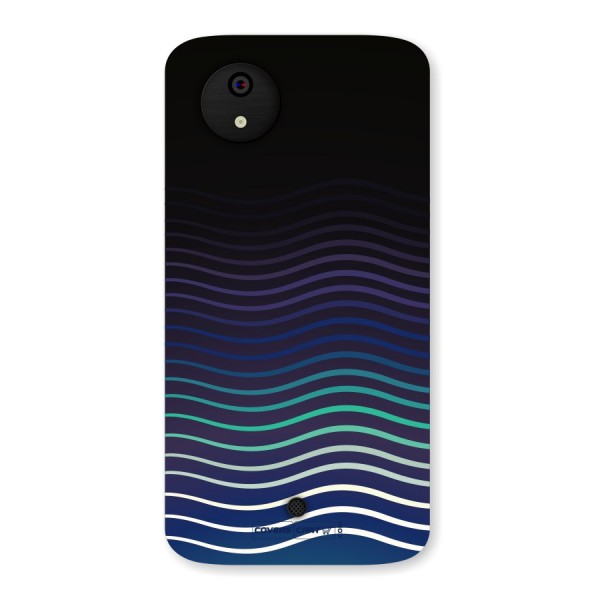 Wavy Stripes Back Case for Micromax Canvas A1