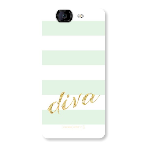 Diva Back Case for Micromax A350 Canvas Knight