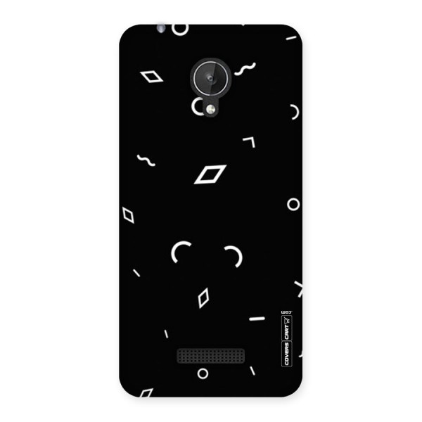 Minimal Shapes Back Case for Micromax Canvas Spark Q380