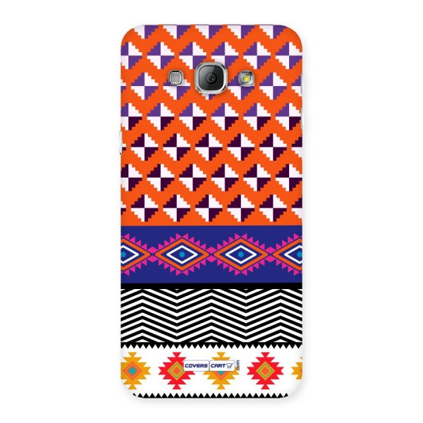 Mixed Pattern Aztec Back Case for Galaxy A8