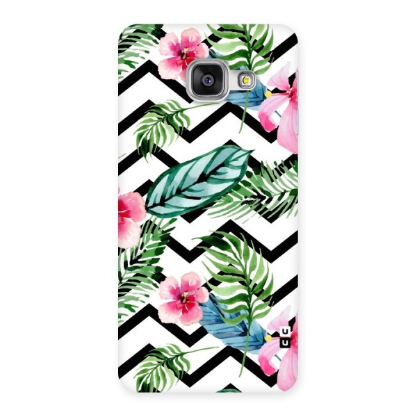 Modern Flowers Back Case for Galaxy A3 2016
