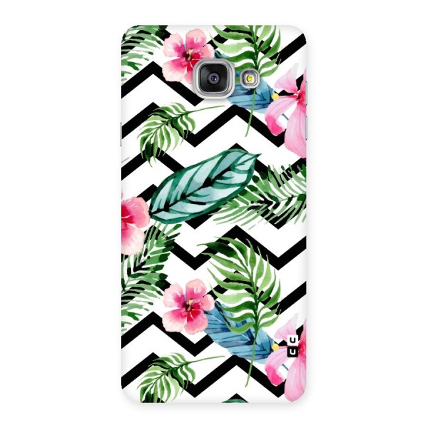 Modern Flowers Back Case for Galaxy A7 2016