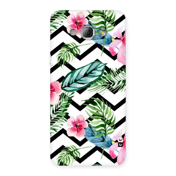 Modern Flowers Back Case for Galaxy A8