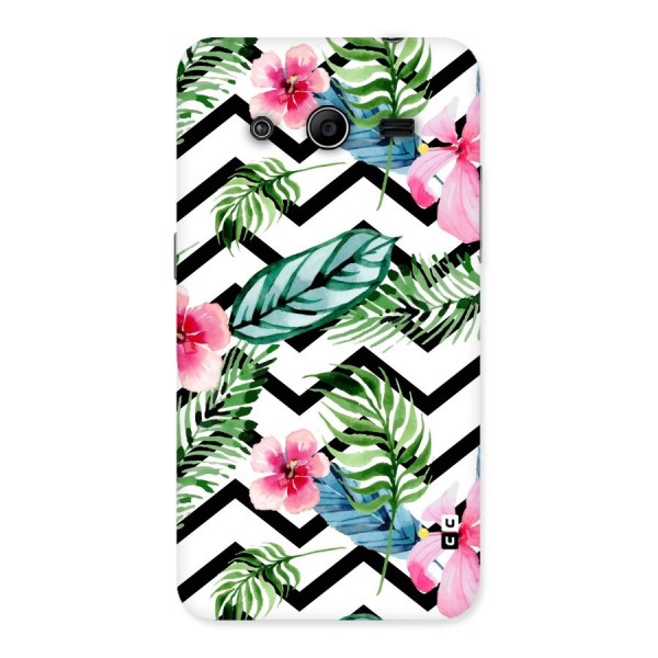 Modern Flowers Back Case for Galaxy Core 2