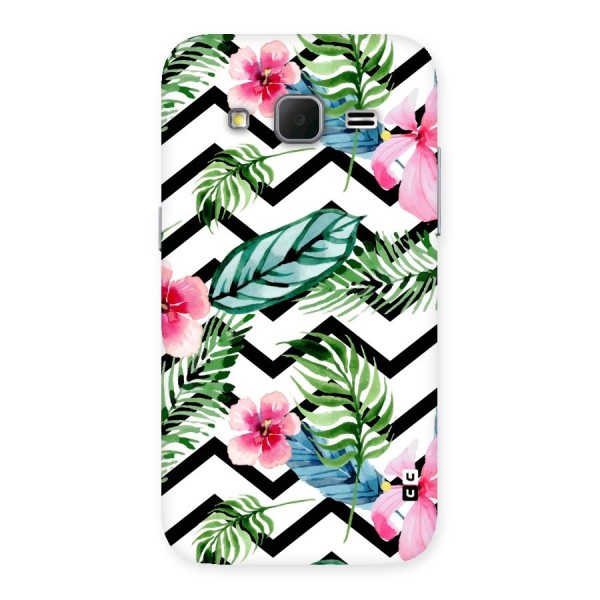Modern Flowers Back Case for Galaxy Core Prime