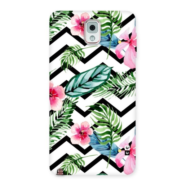 Modern Flowers Back Case for Galaxy Note 3