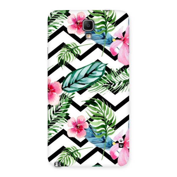 Modern Flowers Back Case for Galaxy Note 3 Neo