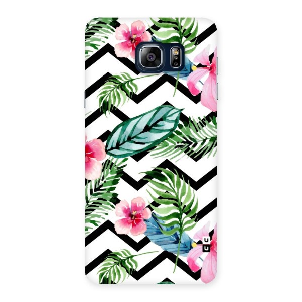 Modern Flowers Back Case for Galaxy Note 5