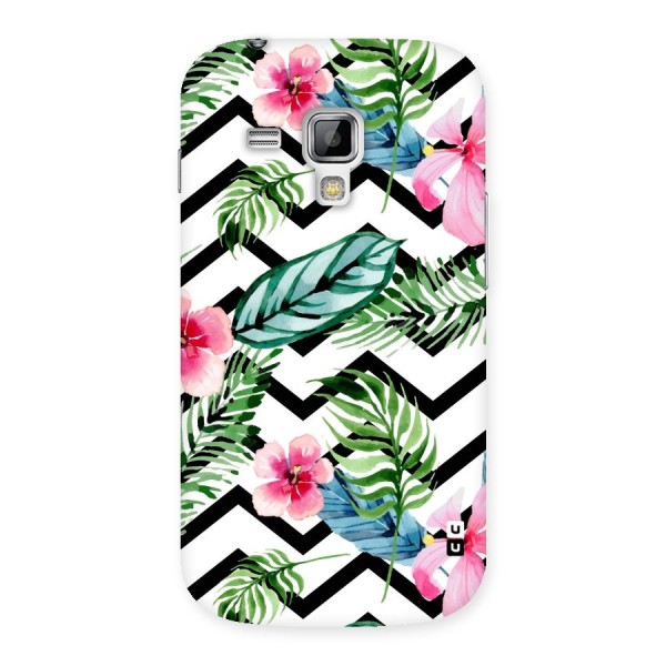 Modern Flowers Back Case for Galaxy S Duos