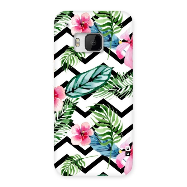 Modern Flowers Back Case for HTC One M9