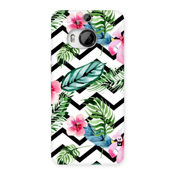 Modern Flowers Back Case for HTC One M9 Plus