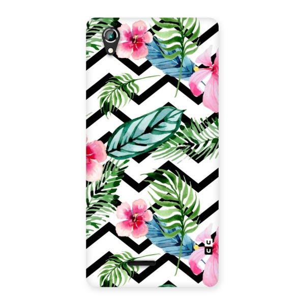 Modern Flowers Back Case for Lava Iris 800