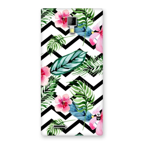 Modern Flowers Back Case for Micromax Canvas Xpress A99