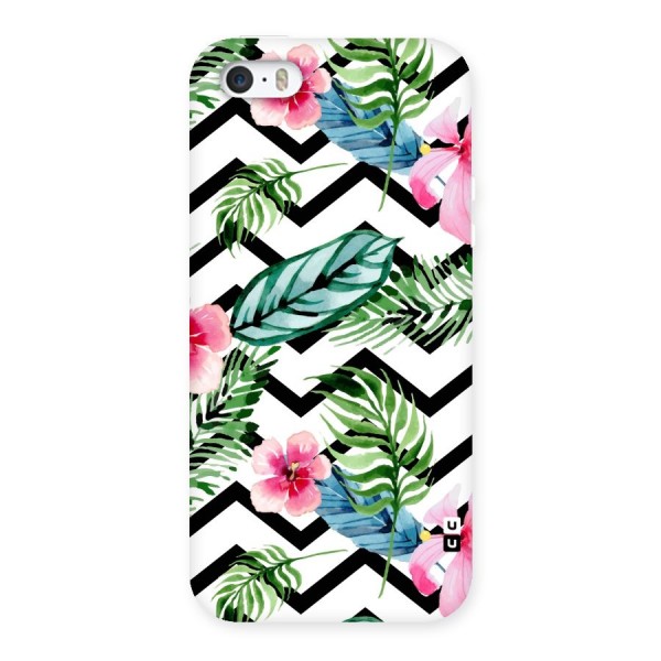 Modern Flowers Back Case for iPhone 5 5S