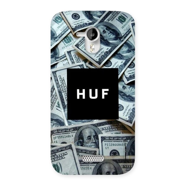Money Life Back Case for Micromax Canvas HD A116
