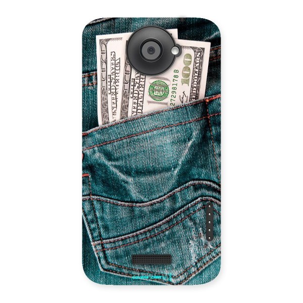 Money in Jeans Back Case for HTC One X