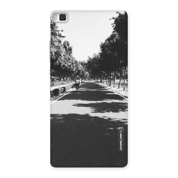 Monochrome Path Back Case for Huawei P8
