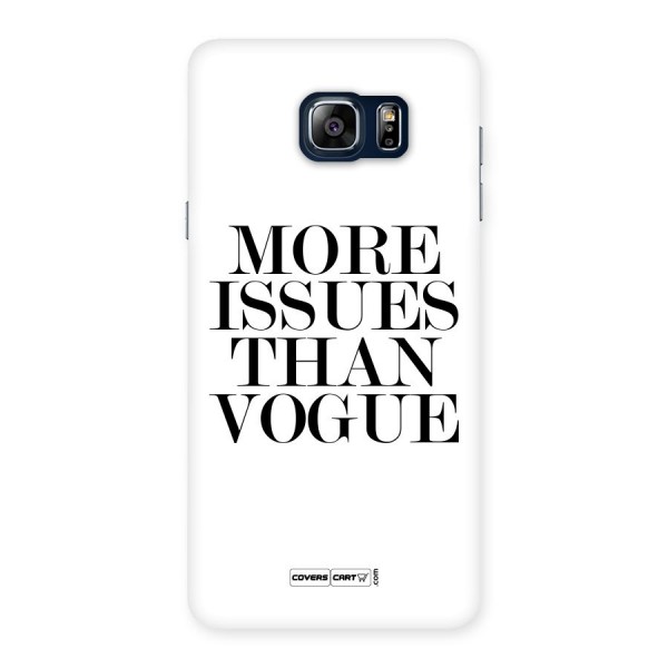 More Issues than Vogue (White) Back Case for Galaxy Note 5