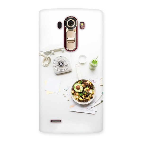 Morning Breakfast Back Case for LG G4