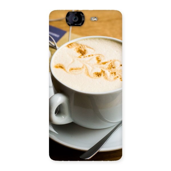 Morning Coffee Back Case for Canvas Knight A350