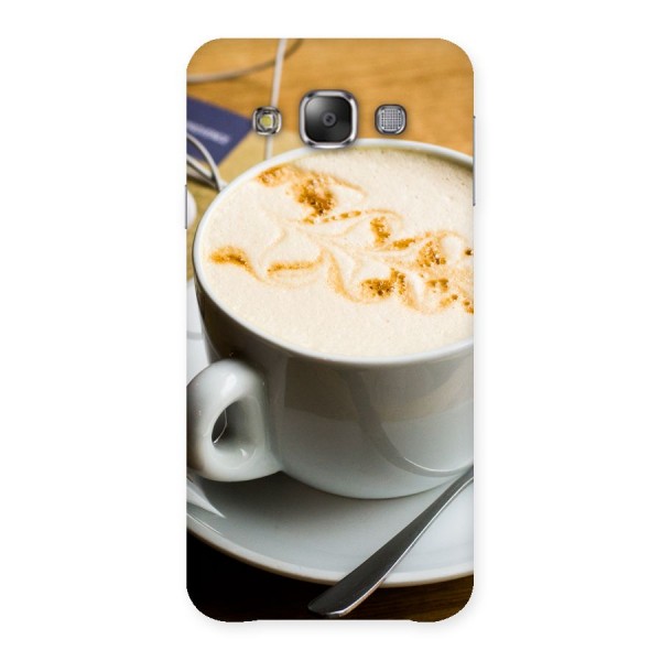 Morning Coffee Back Case for Galaxy E7