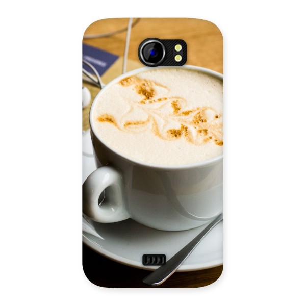 Morning Coffee Back Case for Micromax Canvas 2 A110