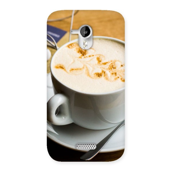 Morning Coffee Back Case for Micromax Canvas HD A116