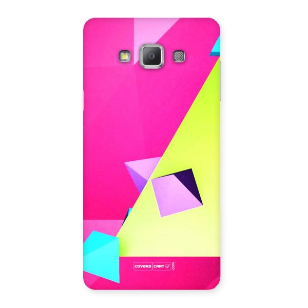 Motion Triangles Back Case for Galaxy A7