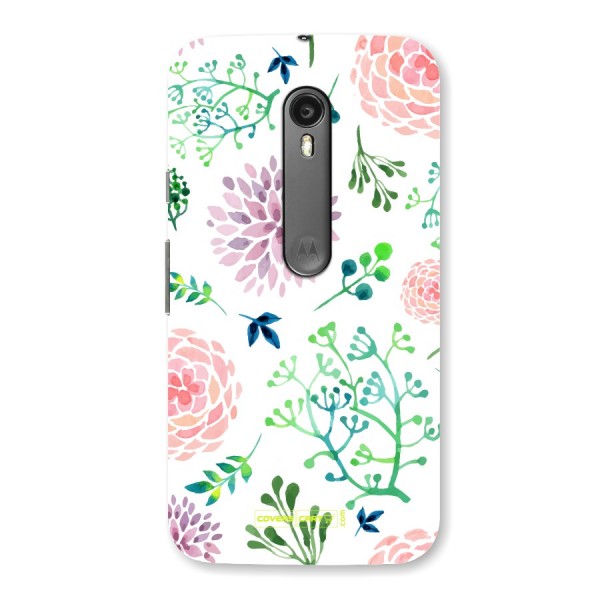 Fresh Floral Back Case for Moto G3