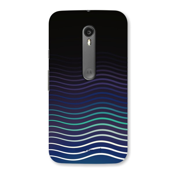 Wavy Stripes Back Case for Moto G3