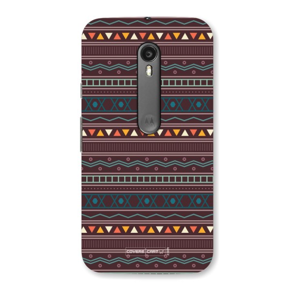 Classic Aztec Pattern Back Case for Moto G3