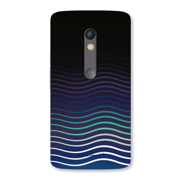 Wavy Stripes Back Case for Moto X Play