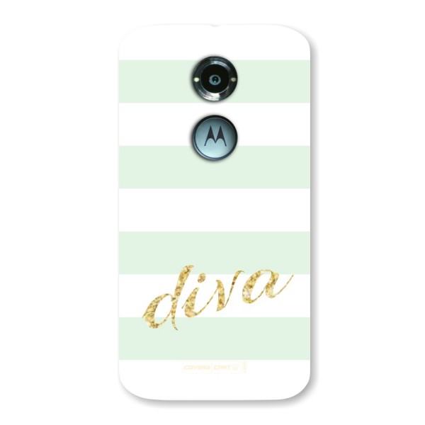 Diva Back Case for Moto X2