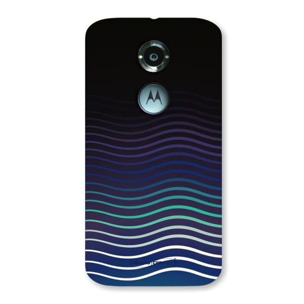 Wavy Stripes Back Case for Moto X2