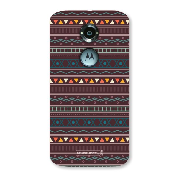 Classic Aztec Pattern Back Case for Moto X2
