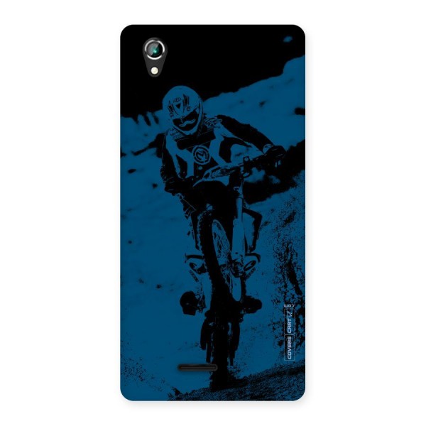 Moto Combat Back Case for Lava Iris 800