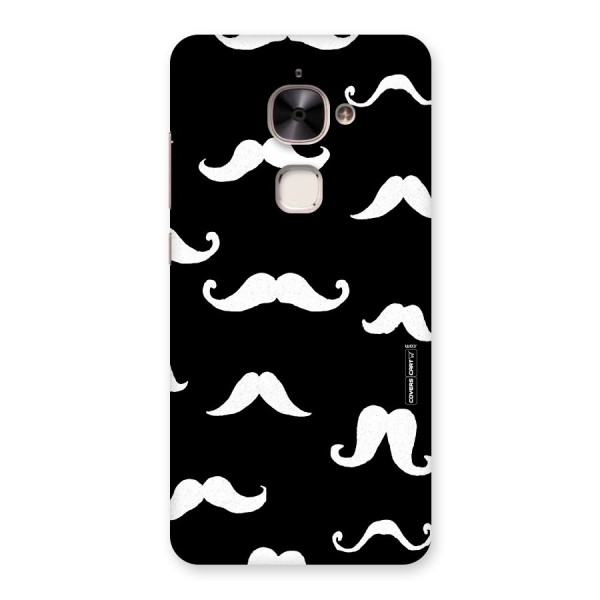 Moustache Pattern (White) Back Case for Le 2