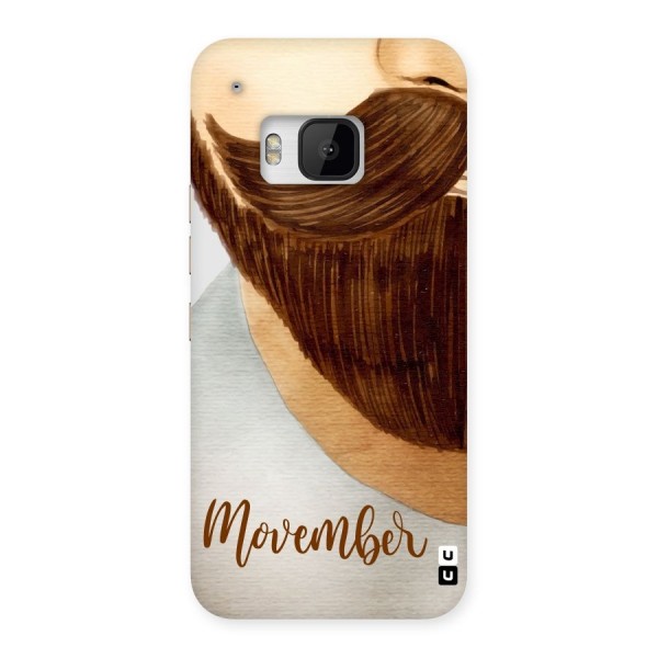 Movember Moustache Back Case for HTC One M9