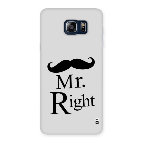 Mr. Right. Back Case for Galaxy Note 5