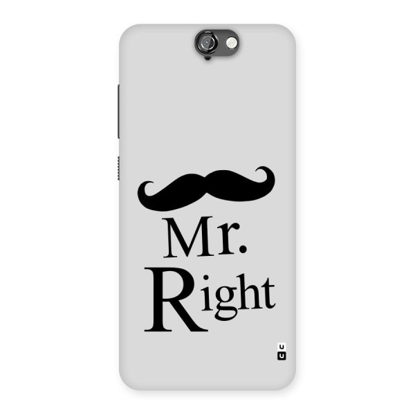 Mr. Right. Back Case for HTC One A9