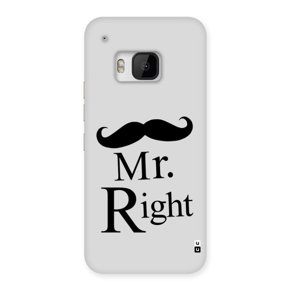 Mr. Right. Back Case for HTC One M9