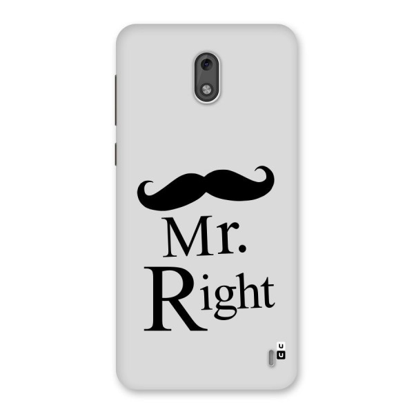 Mr. Right. Back Case for Nokia 2