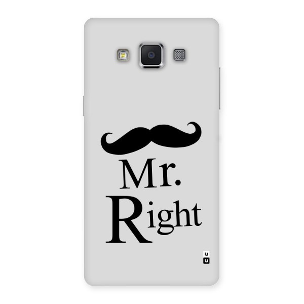 Mr. Right. Back Case for Samsung Galaxy A5