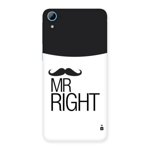 Mr. Right Moustache Back Case for HTC Desire 826