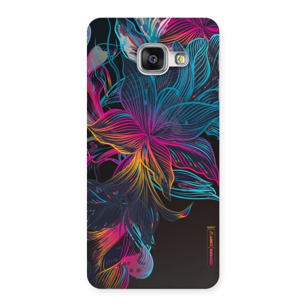 Multi-Colour Flowers Back Case for Galaxy A3 2016